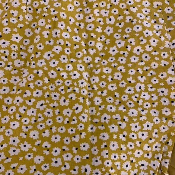 Small yellow floral GHANDA skirt - Picture 2 of 5